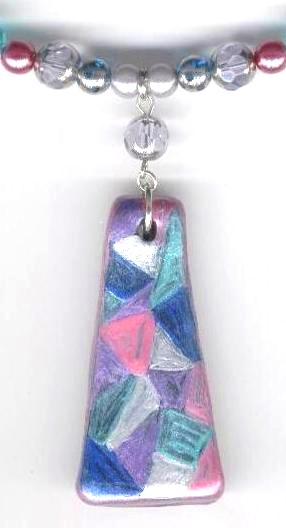 Necklaces Featuring Polymer Clay