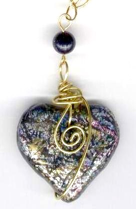 Iridescent Rainbow Pendants